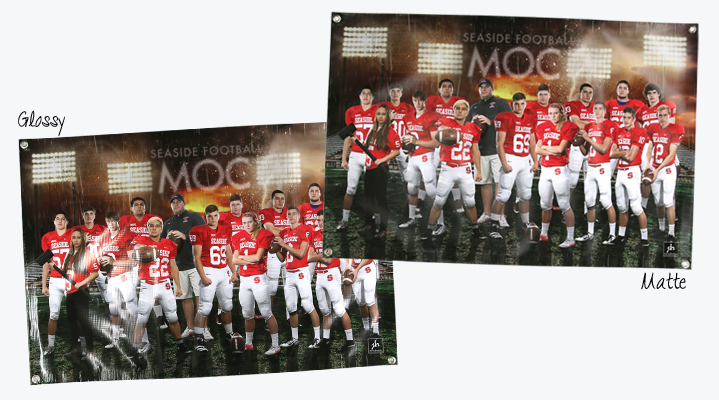 Banner product sample from the SA Picture Day products page